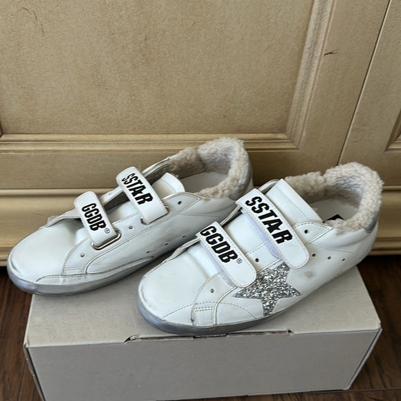 Golden Goose Shoes - Golden Goose Superstar, woman’s velcro leather sneakers